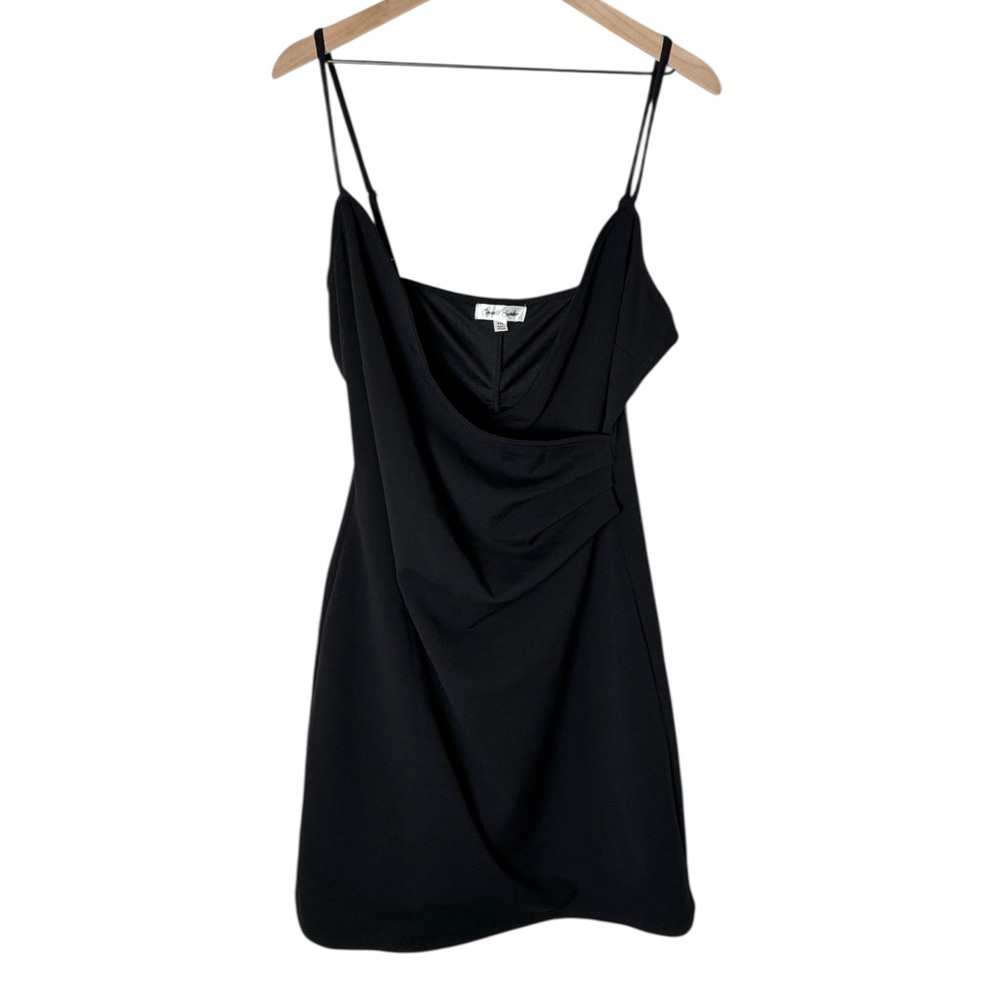Emerald Sundae Mini Little Black Dress Bodycon Ruched